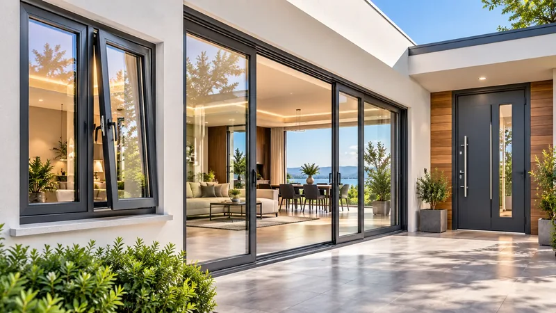 Aluminium Windows & Doors product design reference