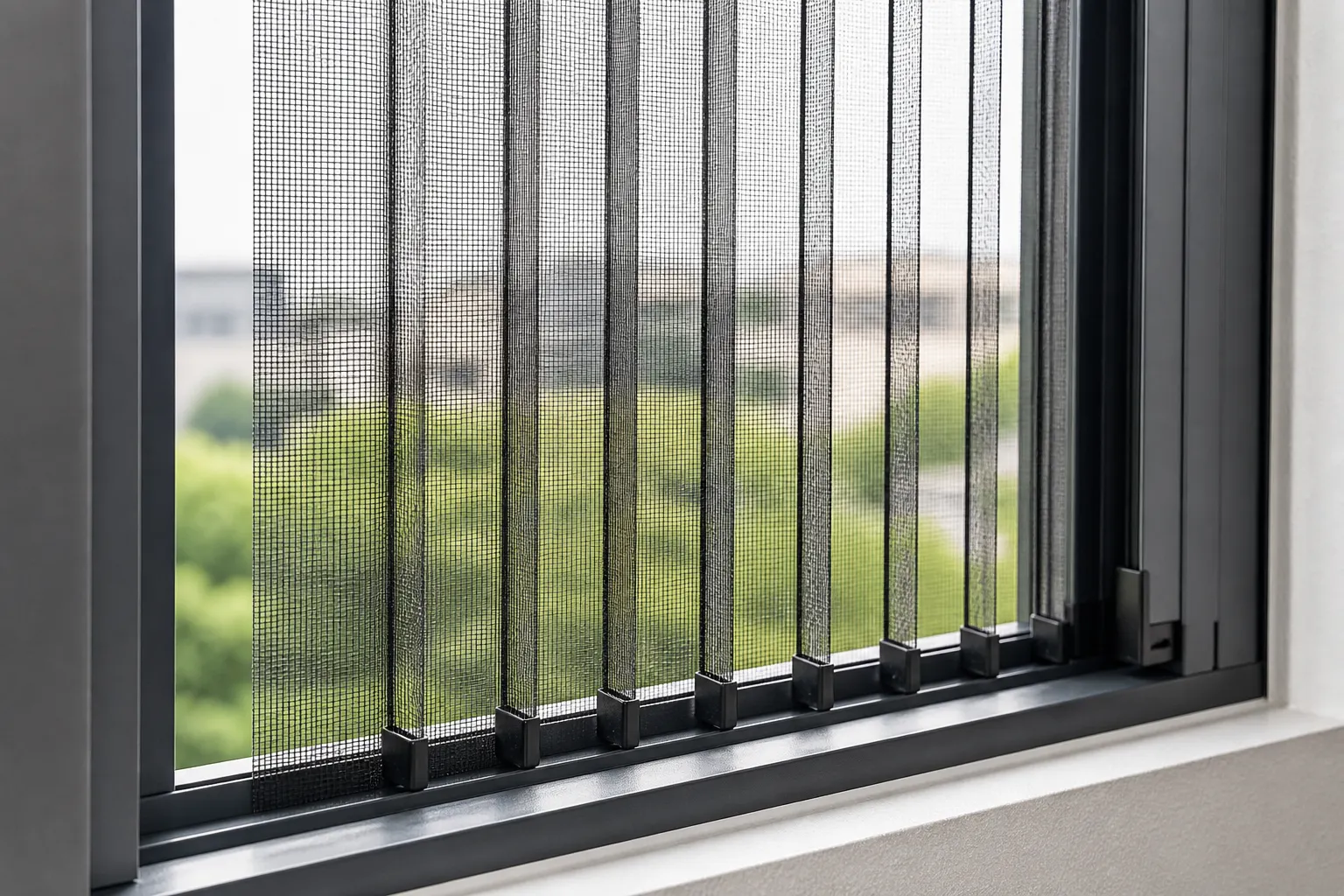 Metal pleated screen for windows Hyderabad